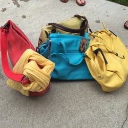 Odds & Ends - New purses and a scarf from Odds + Ends