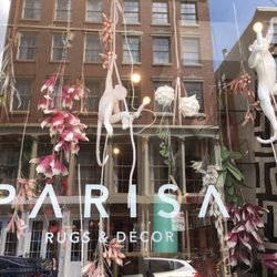 Parisa Rugs & Decor - Gorgeous window displays!
