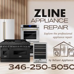 Zline appliance repiar in Houston, Sugar land, Spring, Cypress, Richmond. Zline refrigerator repair, Zline oven repair, Zline range repair