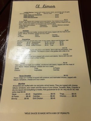 Menu photo 8 El Limon Ardmore, PA Menu photo 8 El Limon Ardmore, PA