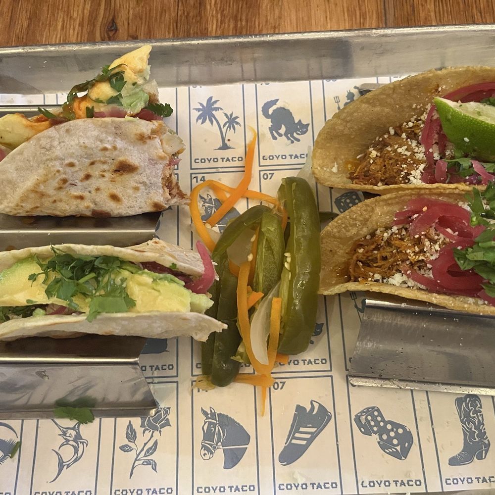 Coyo Taco - Cauliflower COLIFLOR TACOS Cochinita Pibil Tacos - Mexican Near Me - Miami, Florida Coyo Taco - Cauliflower COLIFLOR TACOS Cochinita Pibil Tacos - Mexican Near Me - Miami, Florida