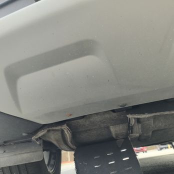 Riverside Ford Lincoln - torn under shield after transmission repairs - Car Dealers Near Me - Macon, Georgia