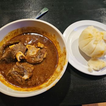 Steaming Pots - Banga soup that comes with fufu - African Near Me - Tampa, Florida Steaming Pots - Banga soup that comes with fufu - African Near Me - Tampa, Florida