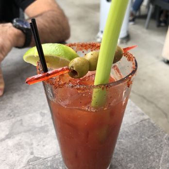 The Palms Cafe - Bloody Mary with Tajin! - Cafes Near Me - La Quinta, California