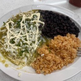 Enchiladas Verdes