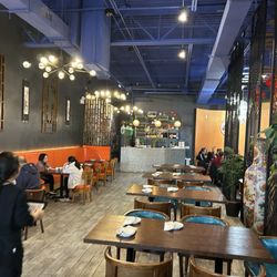Chef Jiang - Left side of interior / dining room