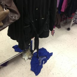 Clothing on the floor