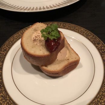 Next - Paris 1906 | Sidecar of foie gras filled brioche and strawberry compote - New American Near Me - Chicago, Illinois