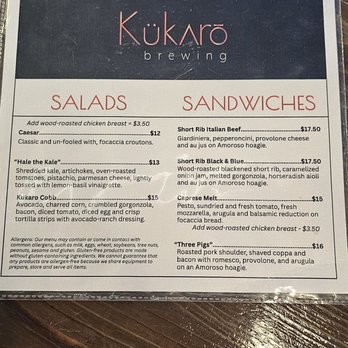 Kukaro Brewing - Menu - Breweries Near Me - Fort Morgan, Colorado