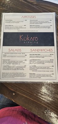 Menu photo 1 Kukaro Brewing Fort Morgan, CO