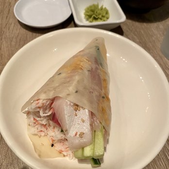 Sushi Ramen House - 1. Yellowtail Hand Roll no rice - Ramen Near Me - Laguna Hills, California Sushi Ramen House - 1. Yellowtail Hand Roll no rice - Ramen Near Me - Laguna Hills, California