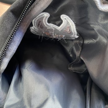 Fully Promoted - This emblem was sewn directly over a pouch without notice to me or explanation upon inquiry by me. - Screen Printing/T-Shirt Printing Near Me - Carlsbad, California