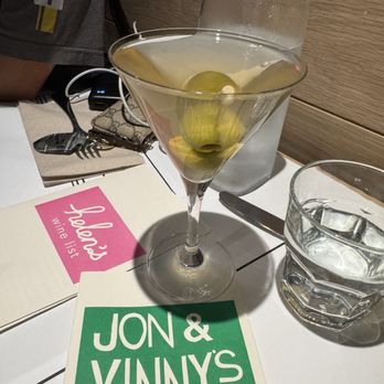 Jon & Vinny's - Martini - delicious - Italian Near Me - Calabasas, California Jon & Vinny's - Martini - delicious - Italian Near Me - Calabasas, California