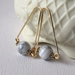 Unique Jewelry Boutique - Wire wrapped Gemstone Earrings