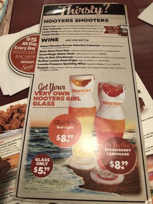 Menu photo 7 Hooters Lansing, IL