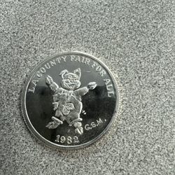 The Coin Corner - A cool vintage LA County fair round