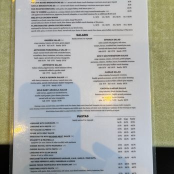 Amici's East Coast Pizzeria - Menu June 2025 - Pizza Near Me - Menlo Park, California