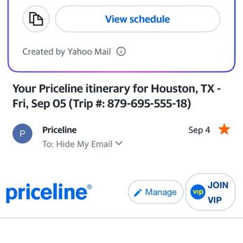 Easirent - Priceline rental confirmation - Car Rental Near Me - Houston, Texas