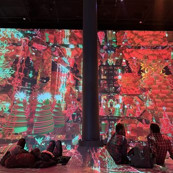 ARTECHOUSE New York - ASMR tingle bells exhibit - Art Museums Near Me - New York, New York