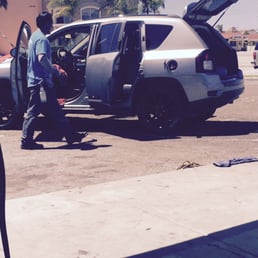 That's Lalo,he is amazing at washing cars. Some would say he's a bad ass at it lolputting in work to make sure my jeep is clean! That's Lalo,he is amazing at washing cars. Some would say he's a bad ass at it lolputting in work to make sure my jeep is clean!