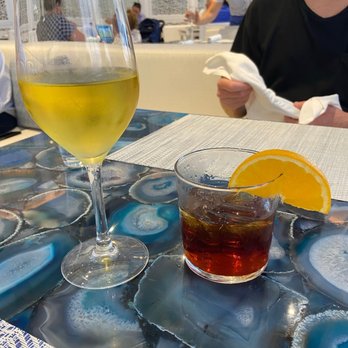 Atlantikos - Viognier and Grecian Old Fashioned - Mediterranean Near Me - Bal Harbour, Florida