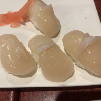 Sake Sushi - Delicious and fresh- scallop nigiri. - Sushi Bars Near Me - Brooklyn, New York Sake Sushi - Delicious and fresh- scallop nigiri. - Sushi Bars Near Me - Brooklyn, New York