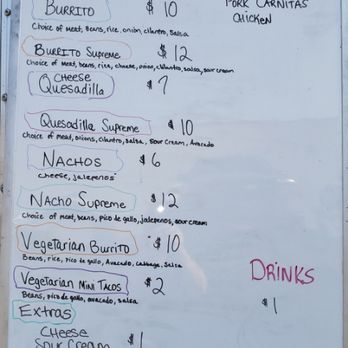 Amigas Tacos n More - the menu - Tacos Near Me - North Bend , Oregon