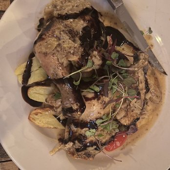 The Drunken Horse - Roasted Chicken Entree - Wine Bars Near Me - St. Augustine, Florida