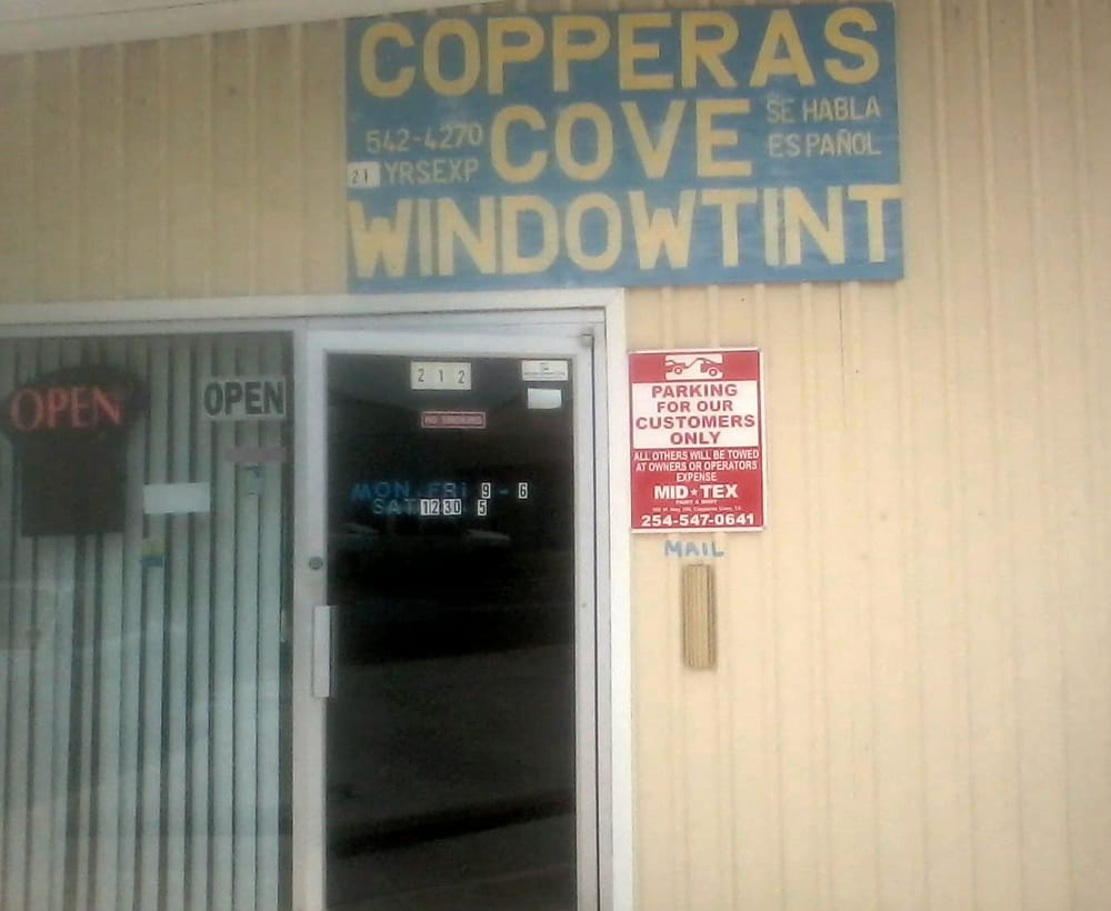 COPPERAS COVE WINDOW TINT Updated September 2024 212 W Ave E