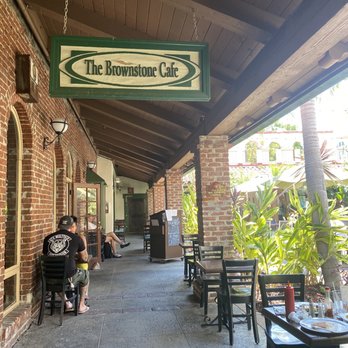 The Brownstone Cafe - Outside - New American Near Me - Fullerton, California