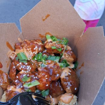 Calico Tater Bites - Ghoulrean meatball tots- Halloween season 2025 - Barbeque Near Me - Buena Park, California Calico Tater Bites - Ghoulrean meatball tots- Halloween season 2025 - Barbeque Near Me - Buena Park, California