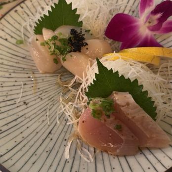 Fish Boon - Albacore and scallop sashimi - Japanese Near Me - Carlsbad, California Fish Boon - Albacore and scallop sashimi - Japanese Near Me - Carlsbad, California