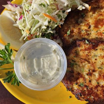 Barnacle Bistro - Polenta crab cakes - American Near Me - Gold Beach, Oregon Barnacle Bistro - Polenta crab cakes - American Near Me - Gold Beach, Oregon