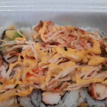 Wasabi Sushi King - Volcano Roll #whereistheconch - Sushi Bars Near Me - Saint Augustine, Florida