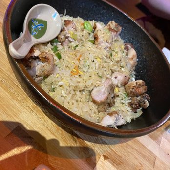 Bao Brewhouse - Garlic Fried Rice with Chicken. Solidly good - Dim Sum Near Me - Denver, Colorado