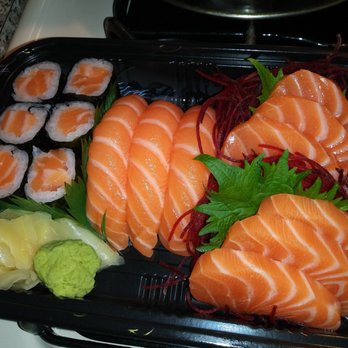 Samurai Fusion Sushi - Salmon lover tray. - Japanese Near Me - Brooklyn, New York Samurai Fusion Sushi - Salmon lover tray. - Japanese Near Me - Brooklyn, New York