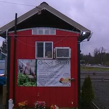 Good Stuff - North end of the food cart. - Food Trucks Near Me - Toledo, Washington