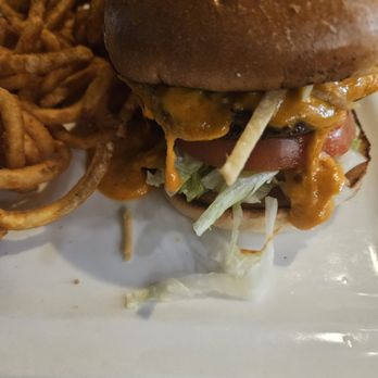 Masonry Grill - Nacho burger - Burgers Near Me - Salem, Oregon Masonry Grill - Nacho burger - Burgers Near Me - Salem, Oregon