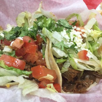 Fuzzy's Taco Shop - Two shredded beef tacos - Bars Near Me - Rogers, Arkansas Fuzzy's Taco Shop - Two shredded beef tacos - Bars Near Me - Rogers, Arkansas