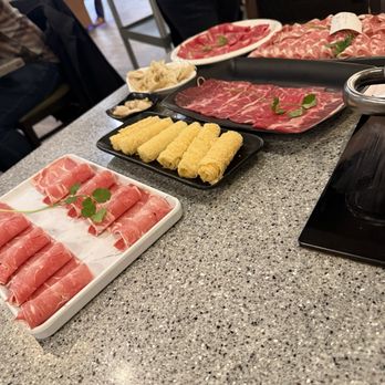 Happy Lamb Hot Pot - Beef and bean curd - Hot Pot Near Me - Calgary, Alberta