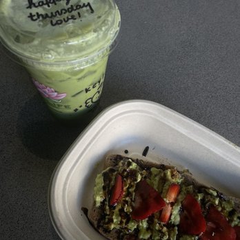SunLife Organics - iced matcha latte and avocado toast - Juice Bars & Smoothies Near Me - Miami Beach, Florida SunLife Organics - iced matcha latte and avocado toast - Juice Bars & Smoothies Near Me - Miami Beach, Florida