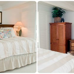 Ocean Colony 7 - King bedroom with oceanfront deck.  One of four luxurious bedrooms at Ocean Colony 7.