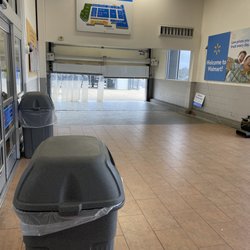 Walmart Supercenter - Cart entrance home goods side.
