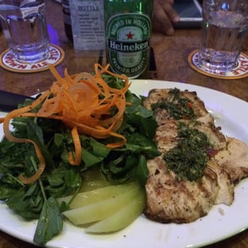 Mr. Dre Kitchen Bar - Avocado salad and grilled chicken - Bars Near Me - College Point, New York