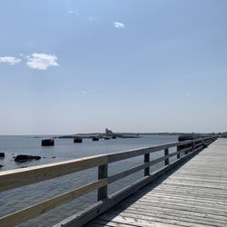 Fort Foster - Pier to see Whaleback Lighthouse