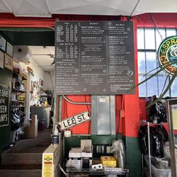 Pump House Coffee & Deli - The current menu.