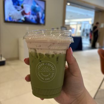 Capital One Café - Blueberry Ube Matcha - Coffee & Tea Near Me - Victor, New York