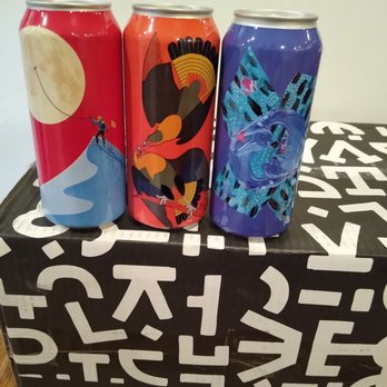 Collective Arts Brewing - Art work on the beer cans. - Breweries Near Me - Hamilton, Ontario