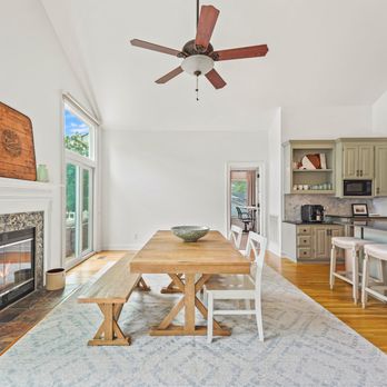 MLerzo Photography - Take a seat, eat your meal, and cozy up by the fire. - Real Estate Photography Near Me MLerzo Photography - Take a seat, eat your meal, and cozy up by the fire. - Real Estate Photography Near Me