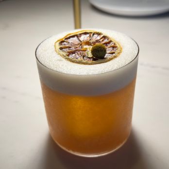 Flowers Saratoga - Stone Fruit Sour - Cocktail Bars Near Me - Saratoga, California Flowers Saratoga - Stone Fruit Sour - Cocktail Bars Near Me - Saratoga, California